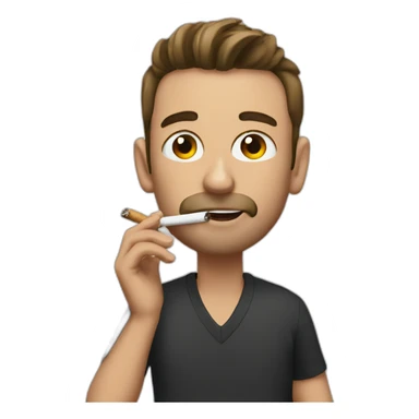 andrew tate smoking sticker