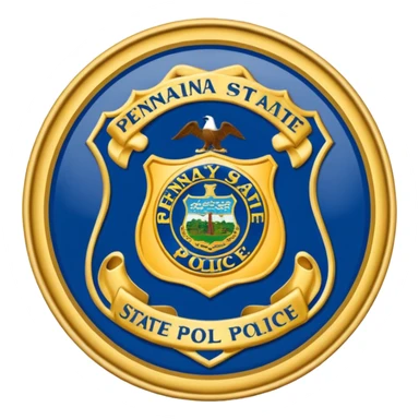 Pennsylvania State Police Logo sticker