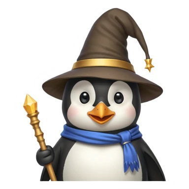 Pinguino stregone  sticker