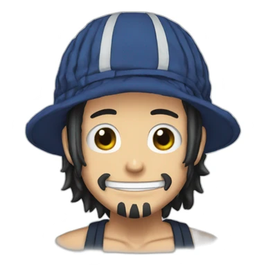 One piece Uta sticker