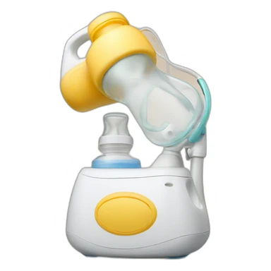 Breast pump sticker