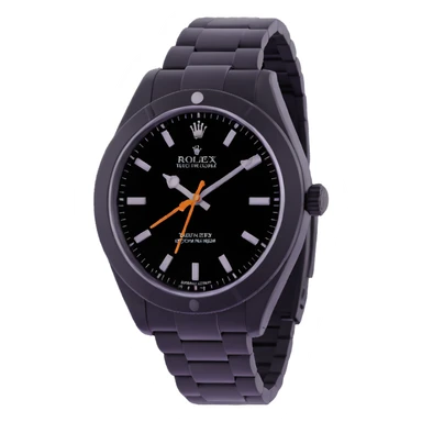 guy with Rolex watch sticker