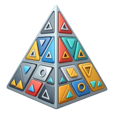 bureaucratic system in a triangle sticker
