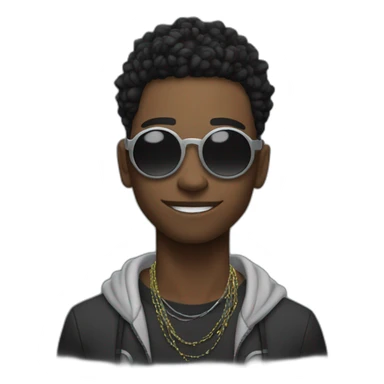 Avatar  ang as a raver sticker