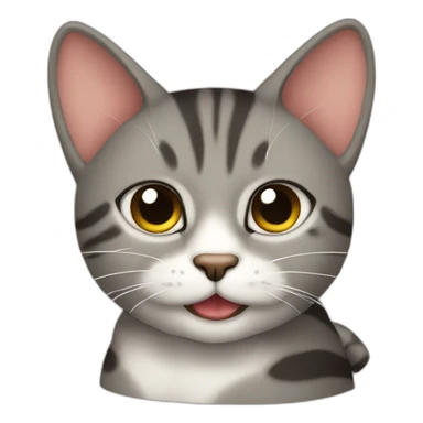 Gato tomando tetero sticker