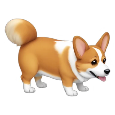 corgi butt sticker