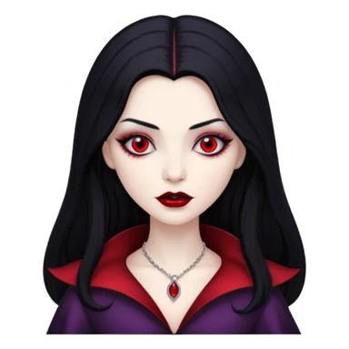 Nosferatu coquette vampire sticker