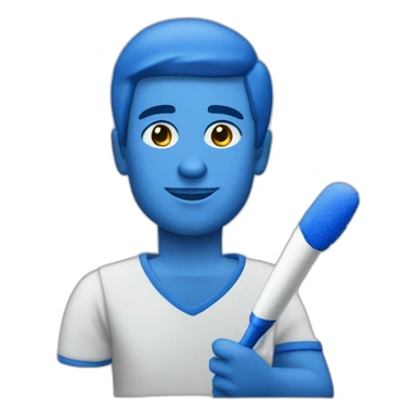 manuel gomes cantor com a caneta azul sticker