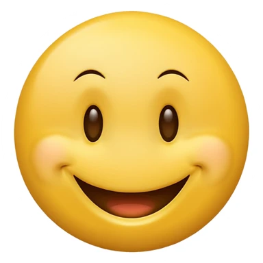 classic yellow smiley face emoji sticker