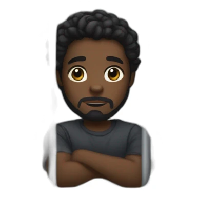 Black panther in jail sticker