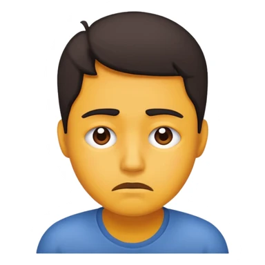 personita cansada o mareada, persona de color  sticker