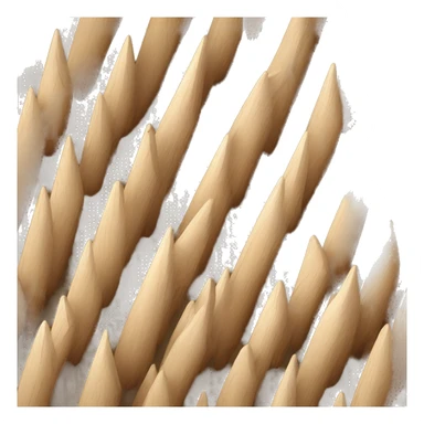 wooden spikes arising from the ground sticker