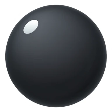 Black fabric Limbless ninja/robber ball sphere! It’s rollable sticker