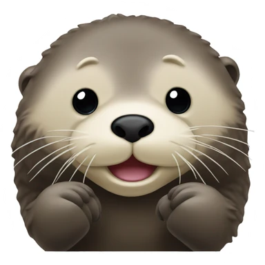sea otter sticker