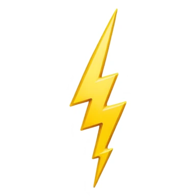 lightning bolt sticker