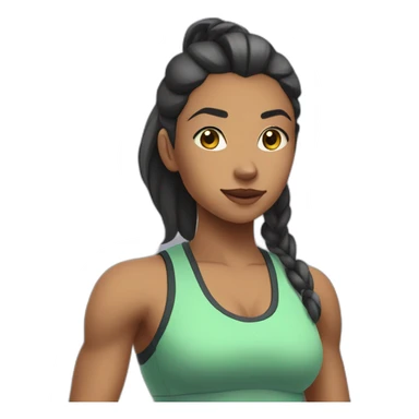 Gym Leader Nessa sticker
