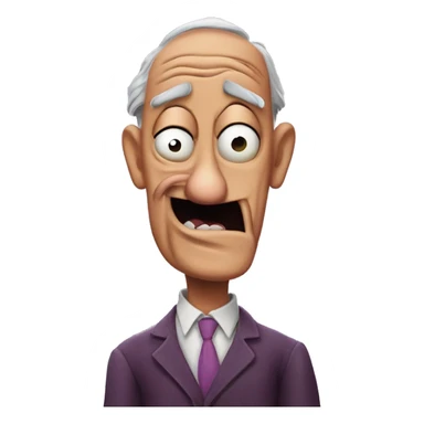 😱courage the cowardly dog sticker