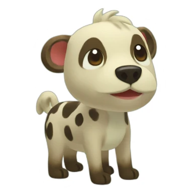 kéké animal crossing sticker