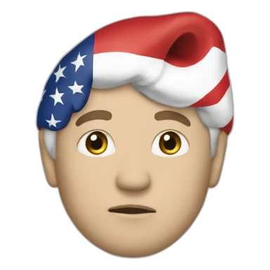 far right falg sticker