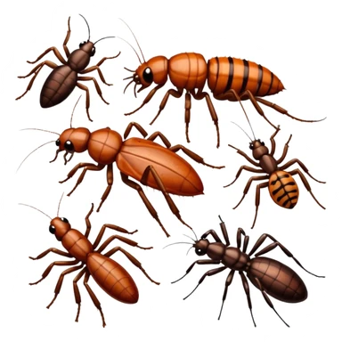 cockroaches, centipedes, and spiders sticker