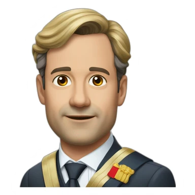 Alexander De Croo (prime minister in belgium) sticker