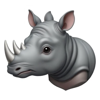 Rhinoceros sticker