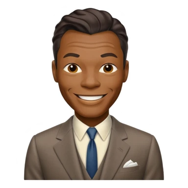 Nat King Cole sticker