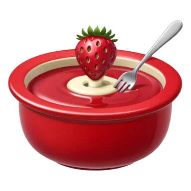 Strawberry Fondue sticker