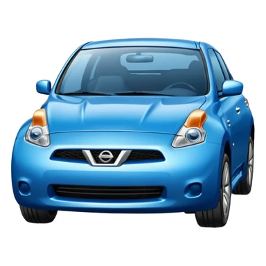 Nissan blue sticker