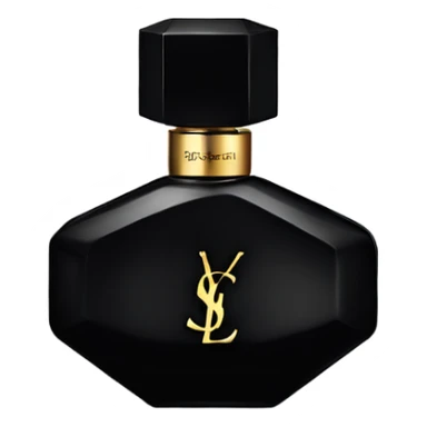 black ysl perfume sticker