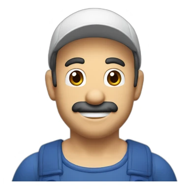 mario brother chambord sticker