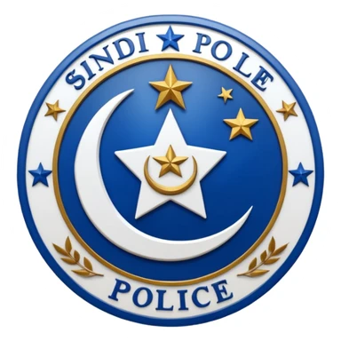 Sindh police original logo sticker