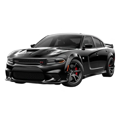 dodge charger hellcat widebody sticker