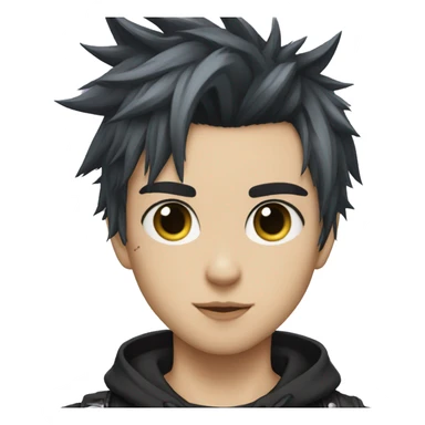 Cute Edgy Punk Attractive Catboy sticker