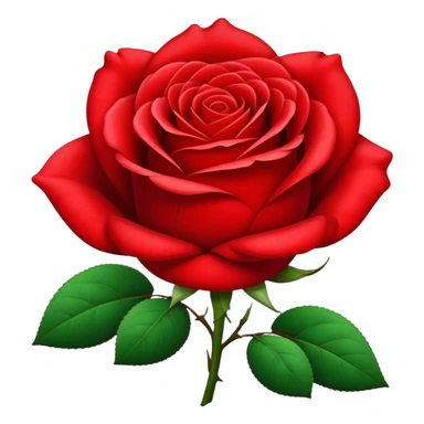 Rose sticker