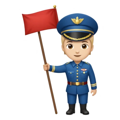 banner carrier from Parade Marchers sticker