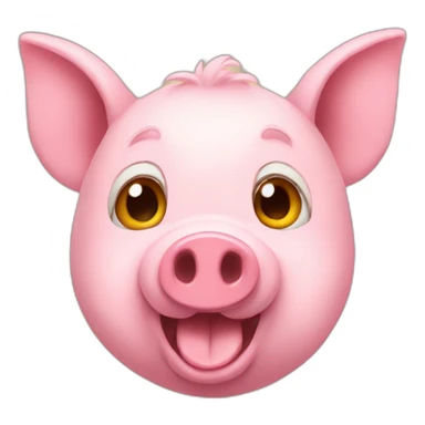 furries pig sticker