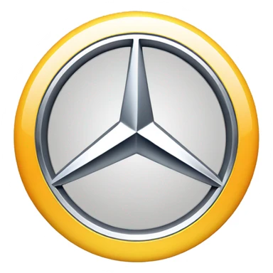 Mercedes benz logo sticker