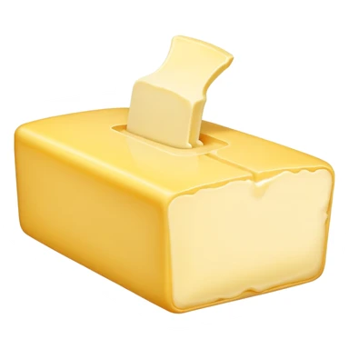 a stick of butter sticker