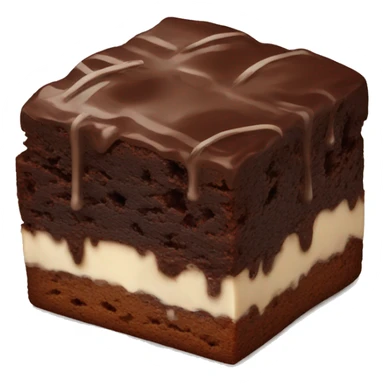 chocolate brownie sticker
