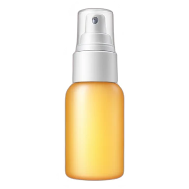 spray skincare bottle sticker