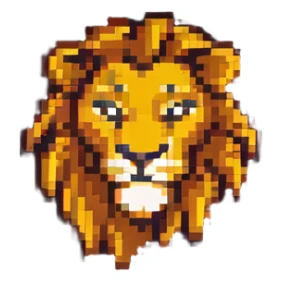 The Lion King logo sticker