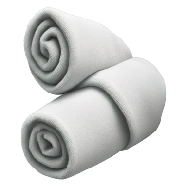 Towel rolled up sticker