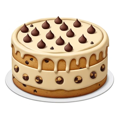 cookie dough cake sticker