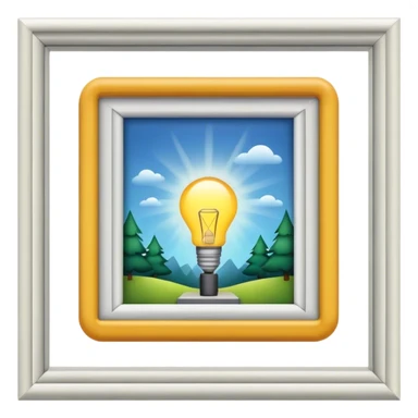 Outdoor light sticker