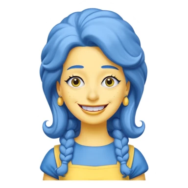 Simpson women sticker