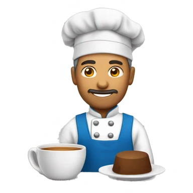 Un café de tomar cocinero  sticker