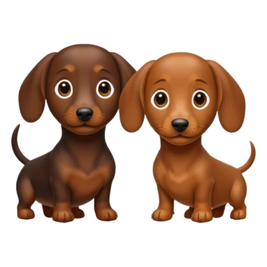 Dachshunds sticker