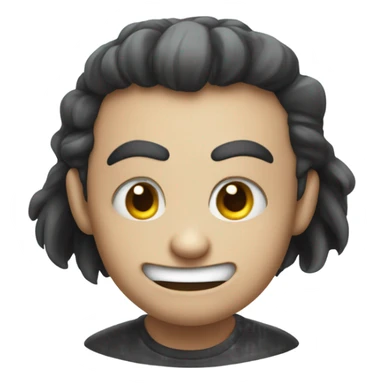 Evil smirk cute sticker