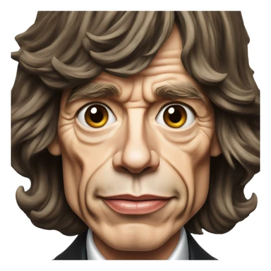 Mick jagger  sticker